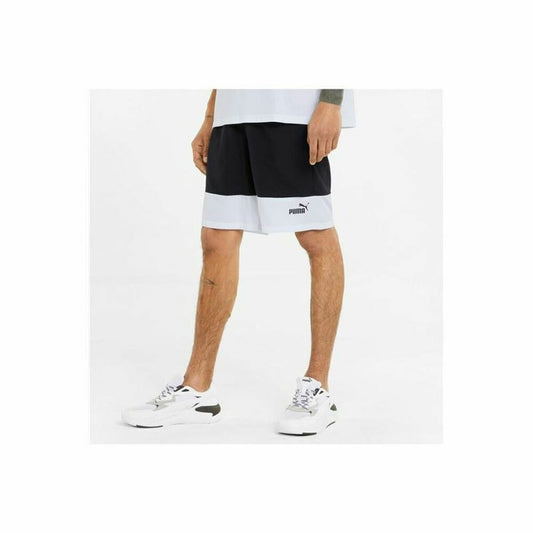 Sportbroekje voor heren Puma Power Colorblock Zwart
