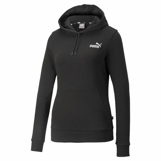 Dameshoodie Puma Essentials+ Embroidery Zwart