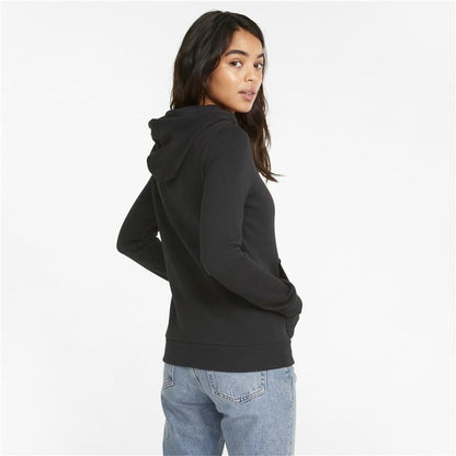 Dameshoodie Puma Essentials+ Embroidery Zwart