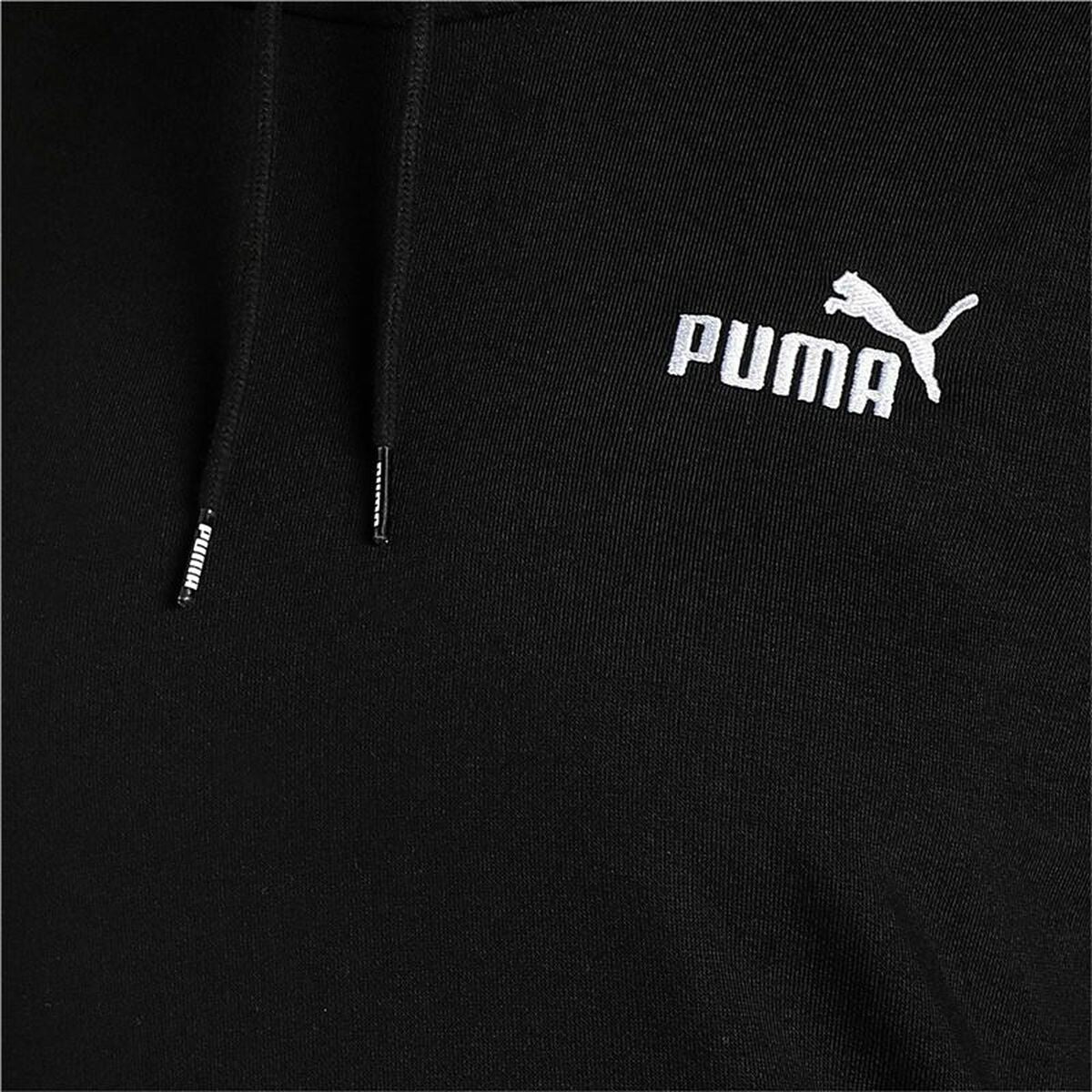 Dameshoodie Puma Essentials+ Embroidery Zwart