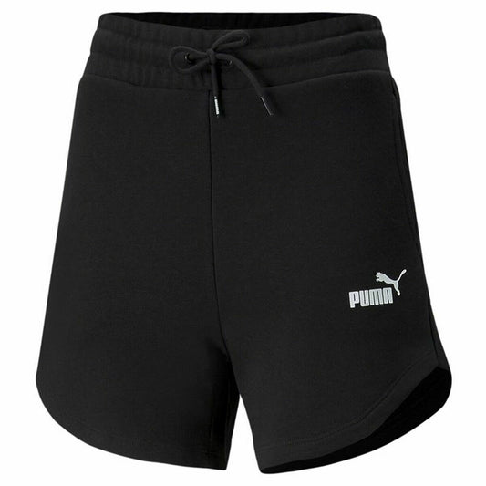Broeken voor Volwassenen Puma ESS Zwart Vrouw