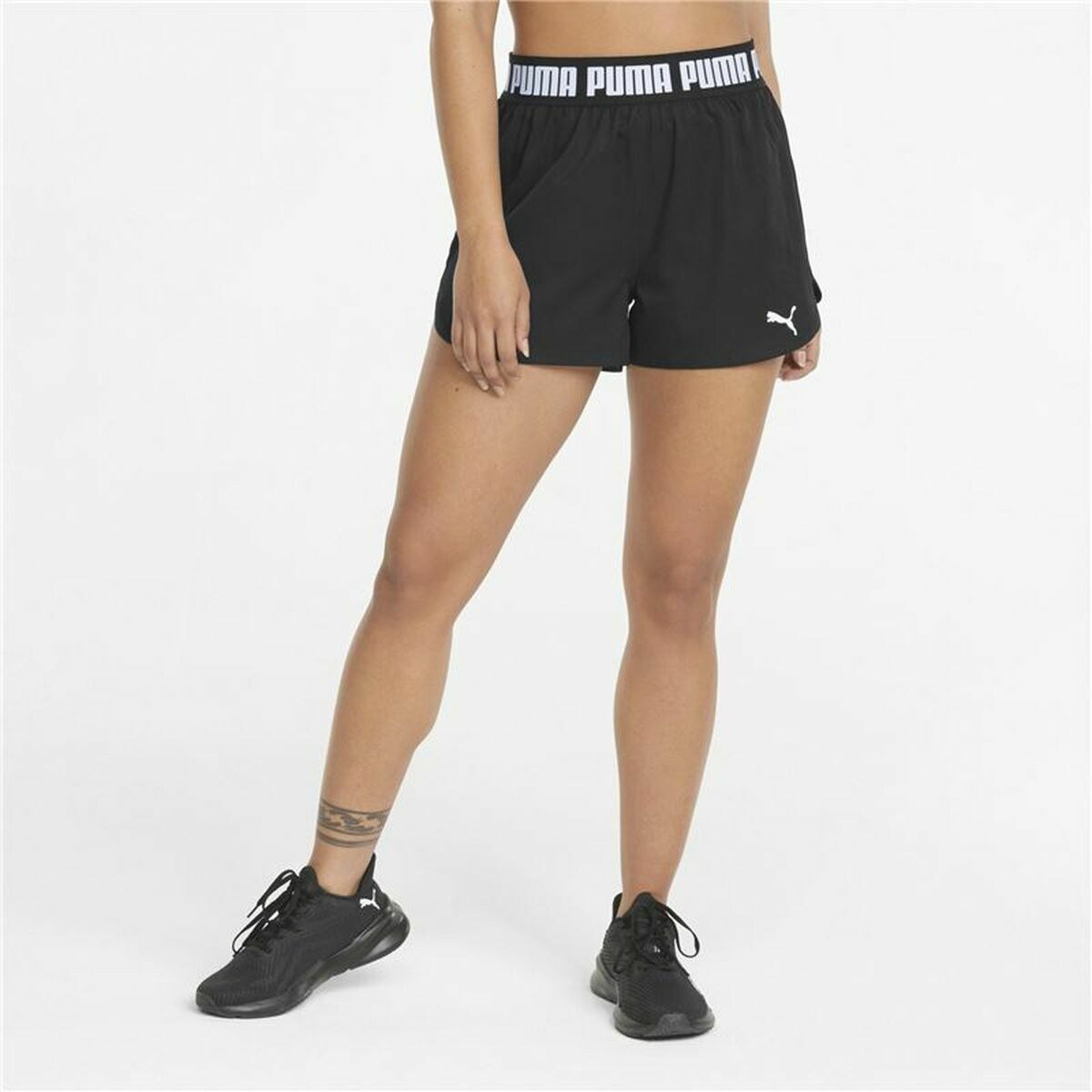 Sportbroek Puma Train Strong Woven Zwart