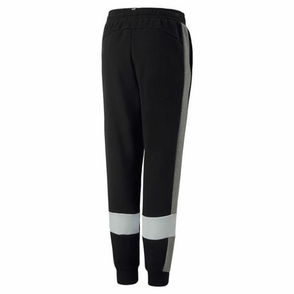 Kindertrainingspak Broek Puma Essentials+ Colorblock Zwart Kinderen