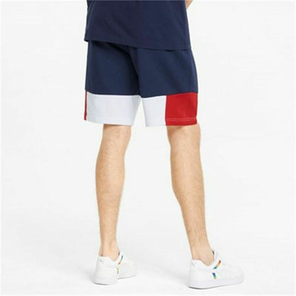 Sportbroekje voor heren Puma Essentials+ Block Donkerblauw