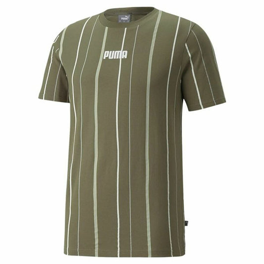 Sport T-shirt Korte Mouwen Puma Modern Basics M Kaki