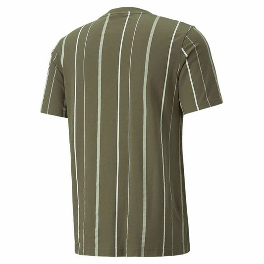 Sport T-shirt Korte Mouwen Puma Modern Basics M Kaki