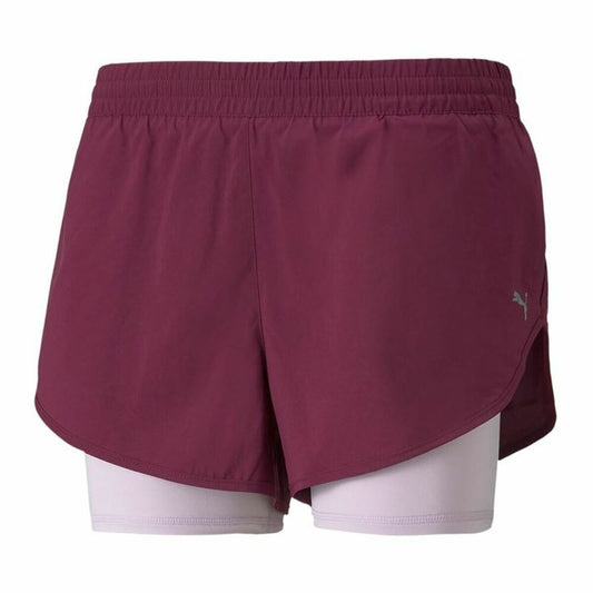 Broeken voor Volwassenen Puma 2 in 1 Rood