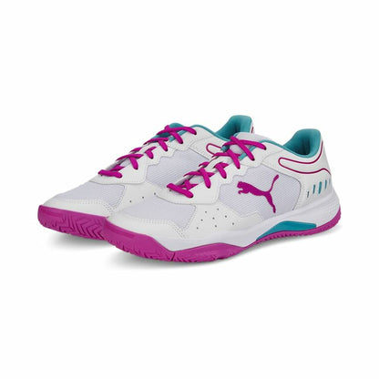 Padelschoenen voor volwassenen Puma Solarsmash RCT Wit