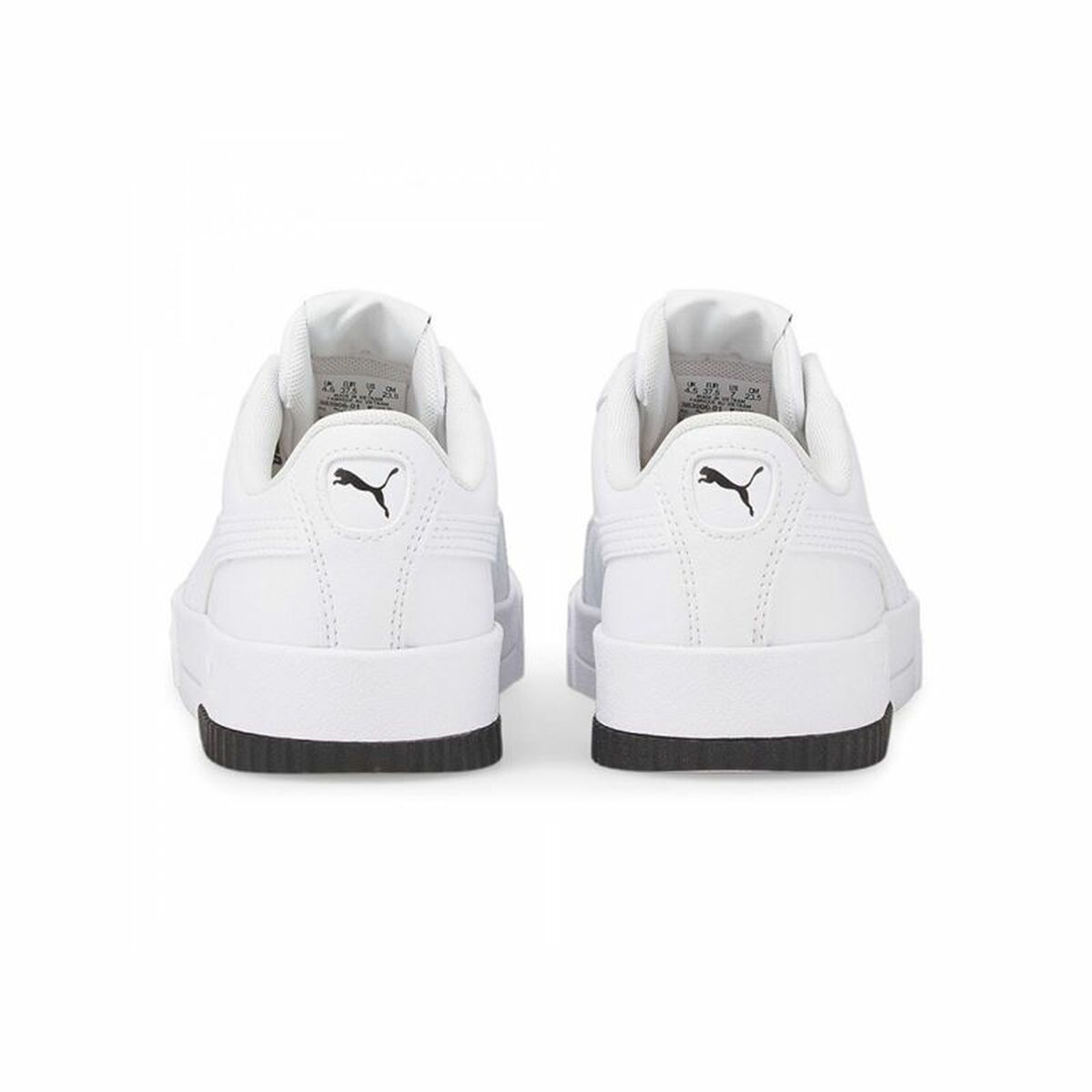 Sportschoenen voor Dames Puma Carina Logomania Wit