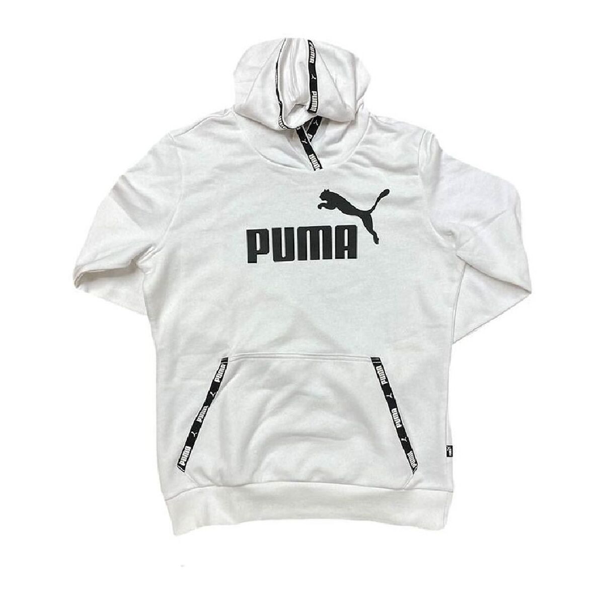 Herensweater zonder Capuchon Puma Power Wit