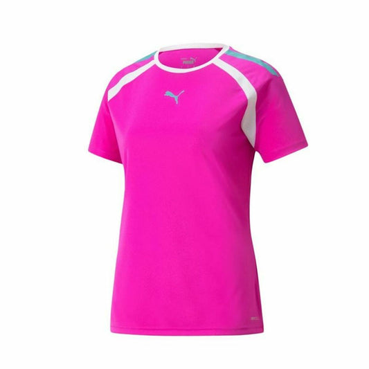 Dames-T-Shirt met Korte Mouwen Puma Team Padel Fuchsia