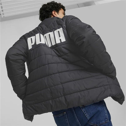 Heren Sportjas Puma  Essentials+ Padded Zwart
