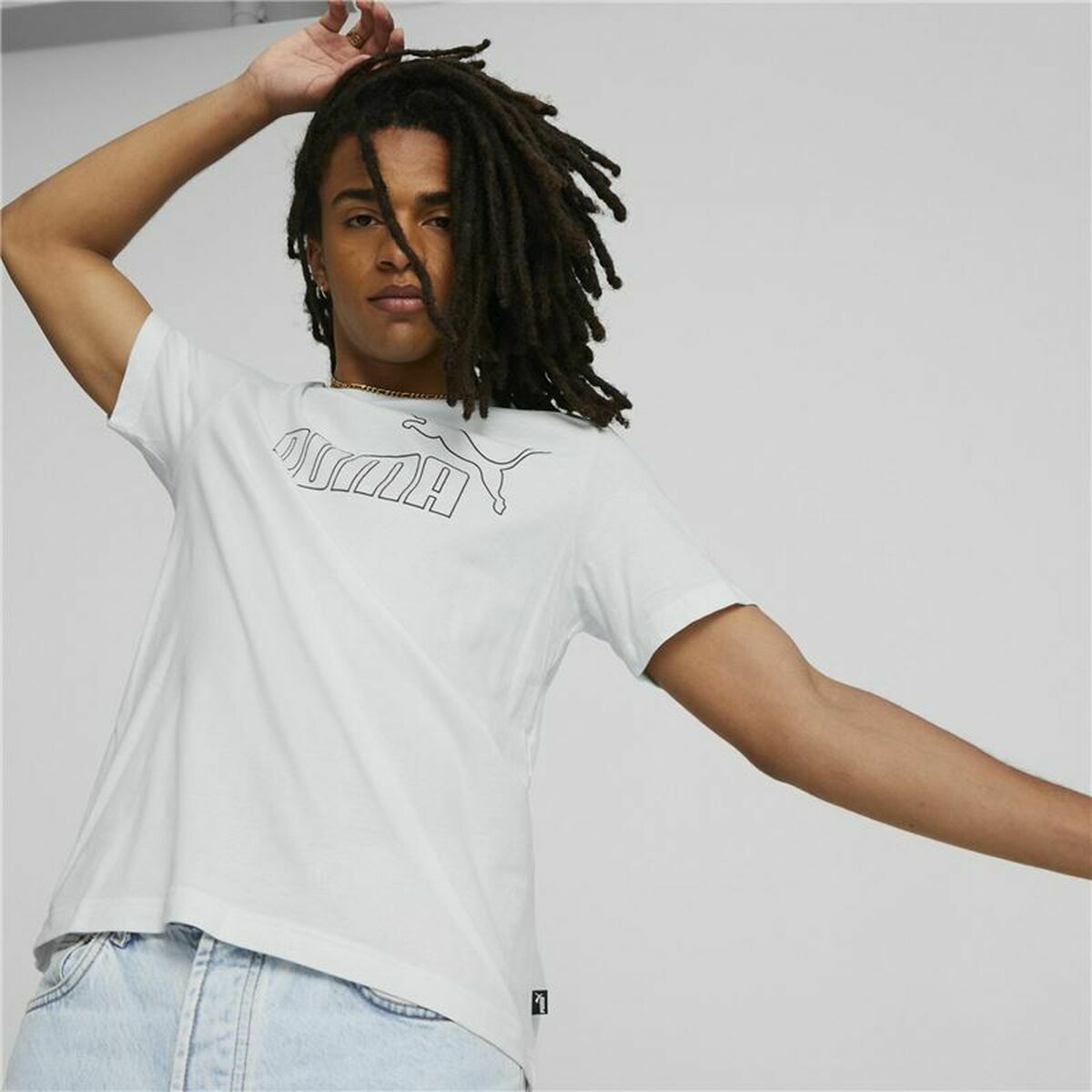 Shirt Puma Essentials Elevated Wit Mannen