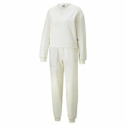 Joggingpak voor dames Puma Loungewear Wit