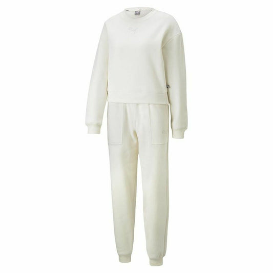 Joggingpak voor dames Puma Loungewear Wit