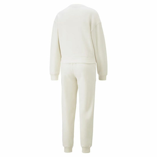 Joggingpak voor dames Puma Loungewear Wit