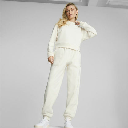 Joggingpak voor dames Puma Loungewear Wit