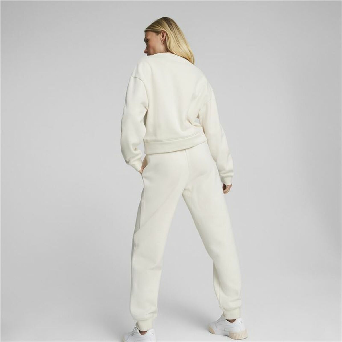Joggingpak voor dames Puma Loungewear Wit