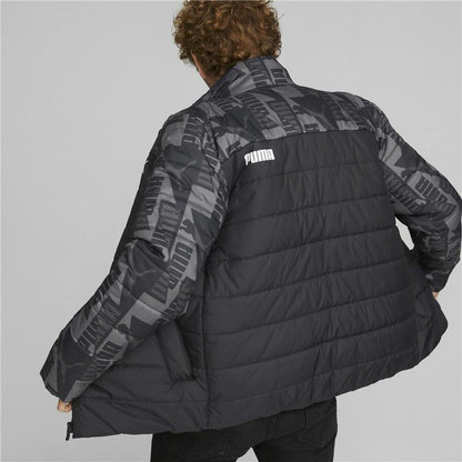 Heren Sportjas Puma Essentials Padded Zwart