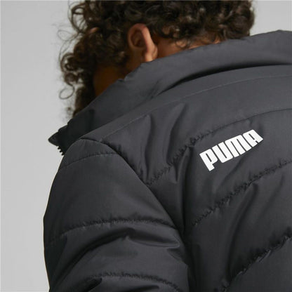Jas Kinderen Puma Essentials Padded Zwart