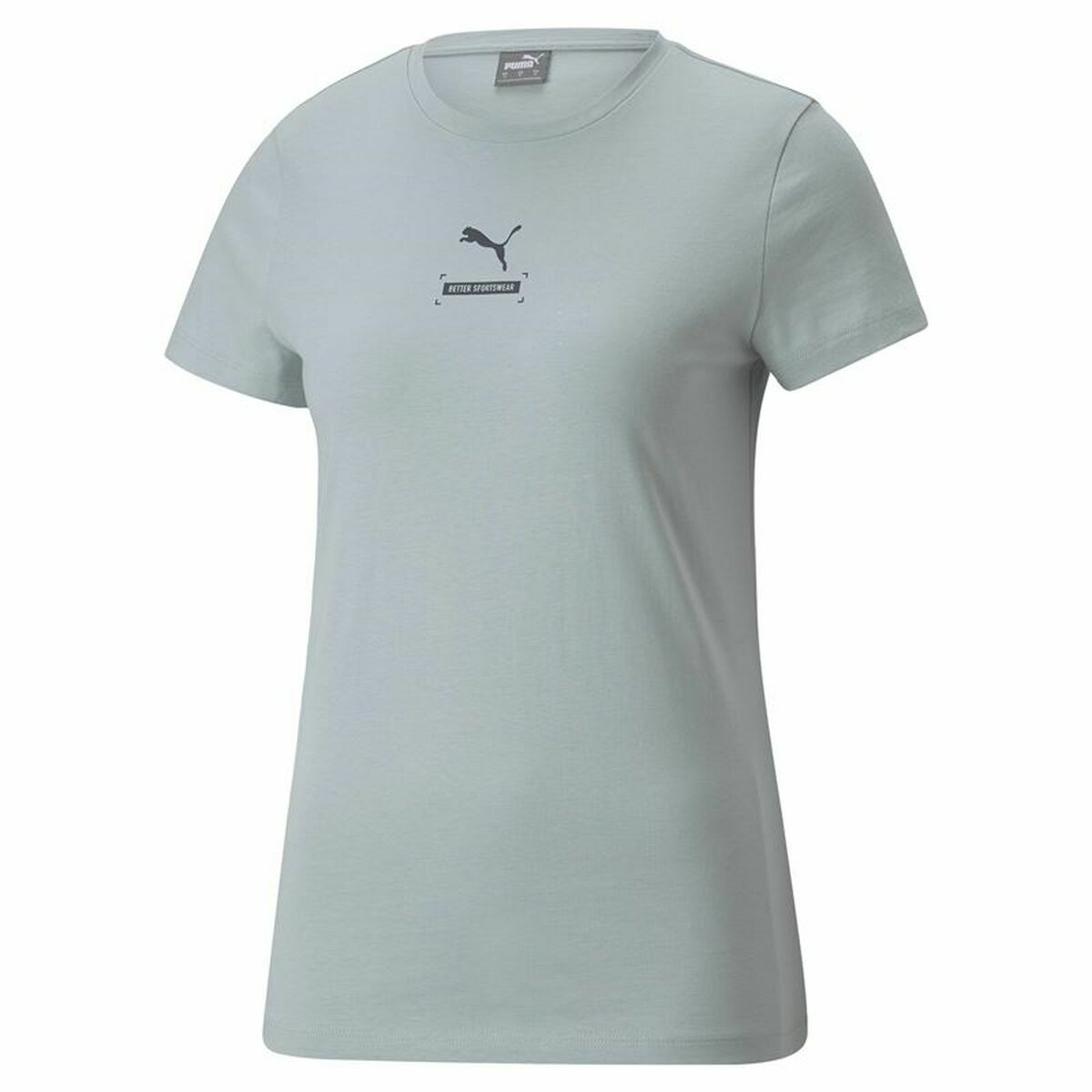Dames-T-Shirt met Korte Mouwen Puma Better Grijs