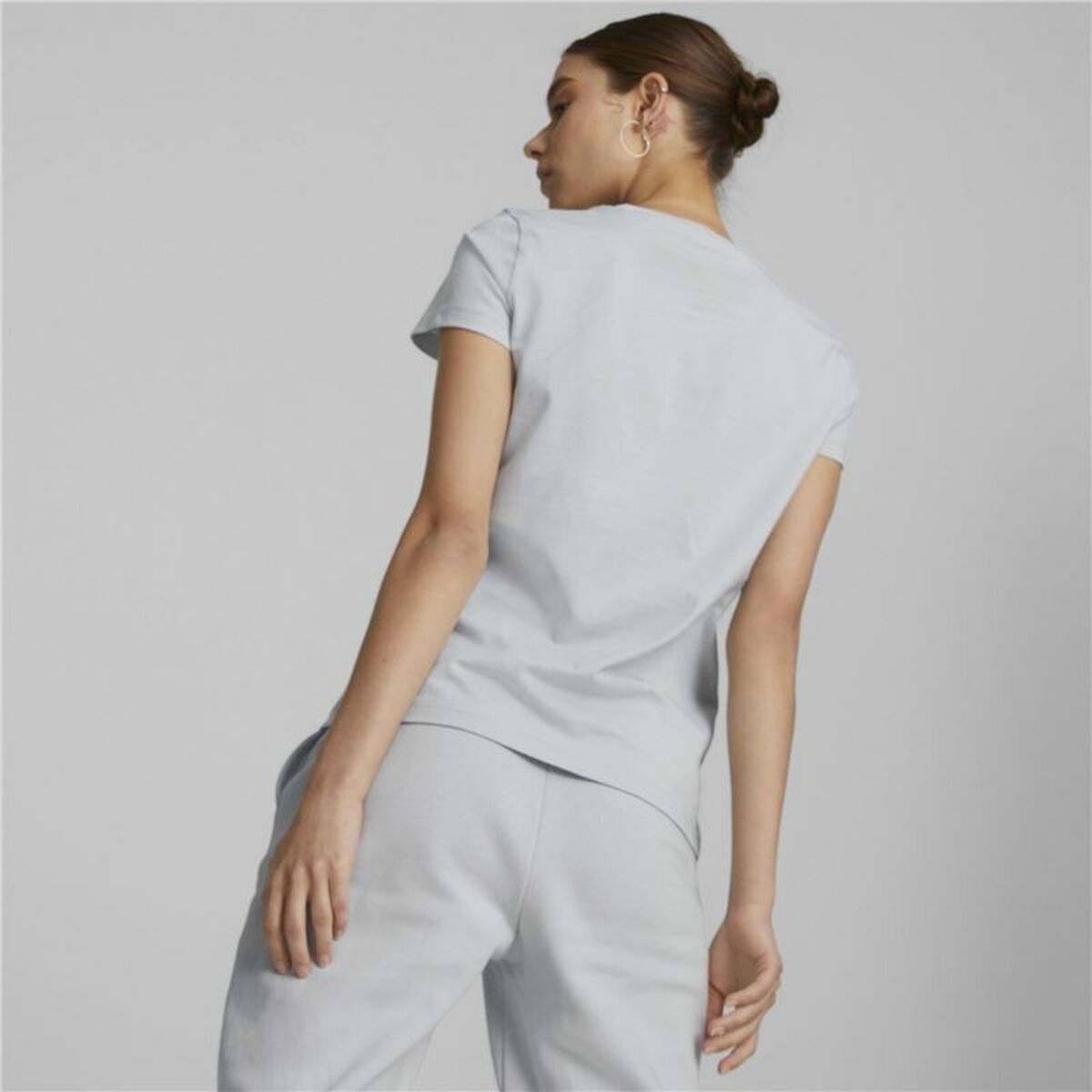 Dames-T-Shirt met Korte Mouwen Puma Better Grijs