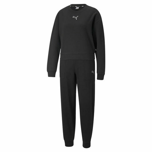 Joggingpak voor dames Puma Loungewear Zwart