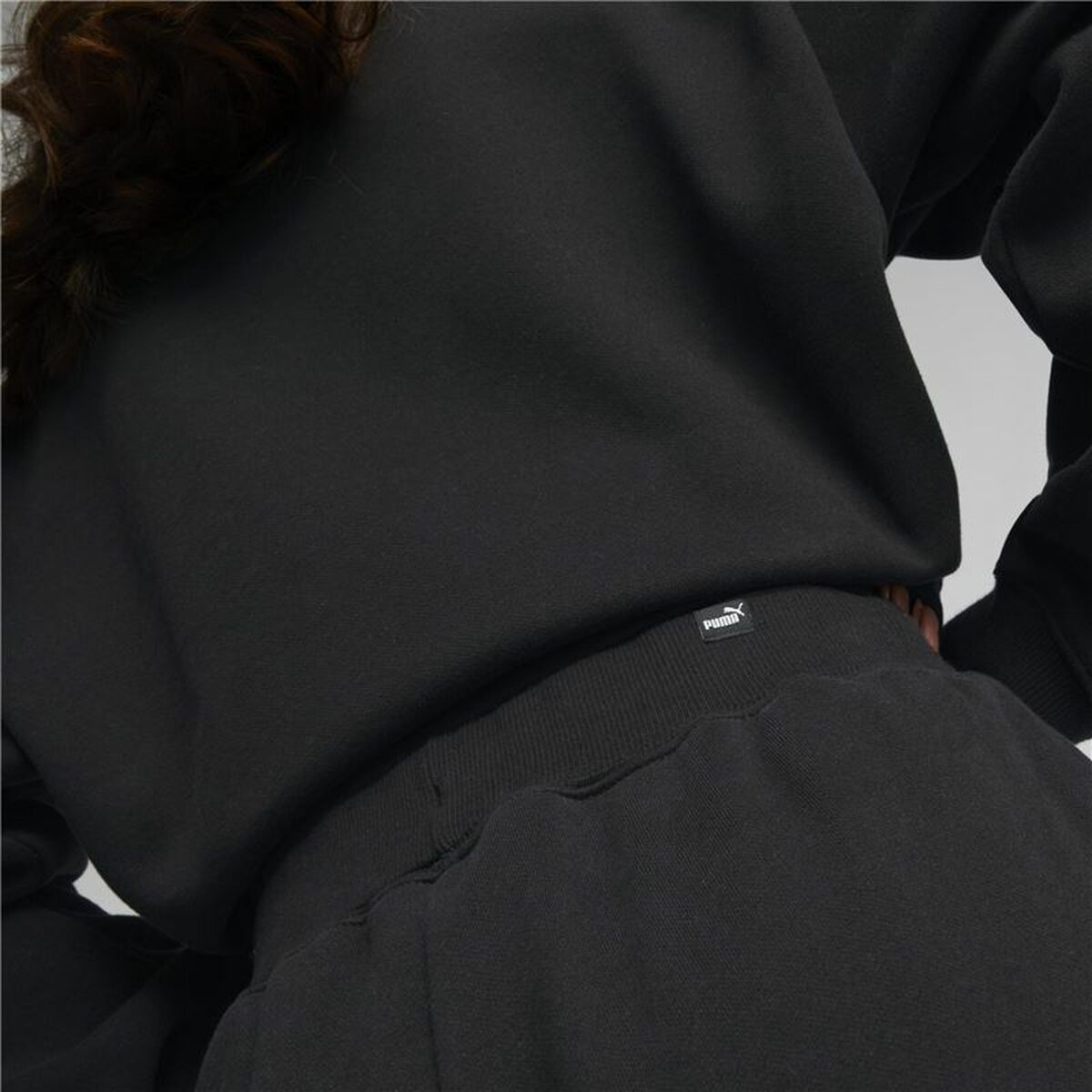Joggingpak voor dames Puma Loungewear Zwart