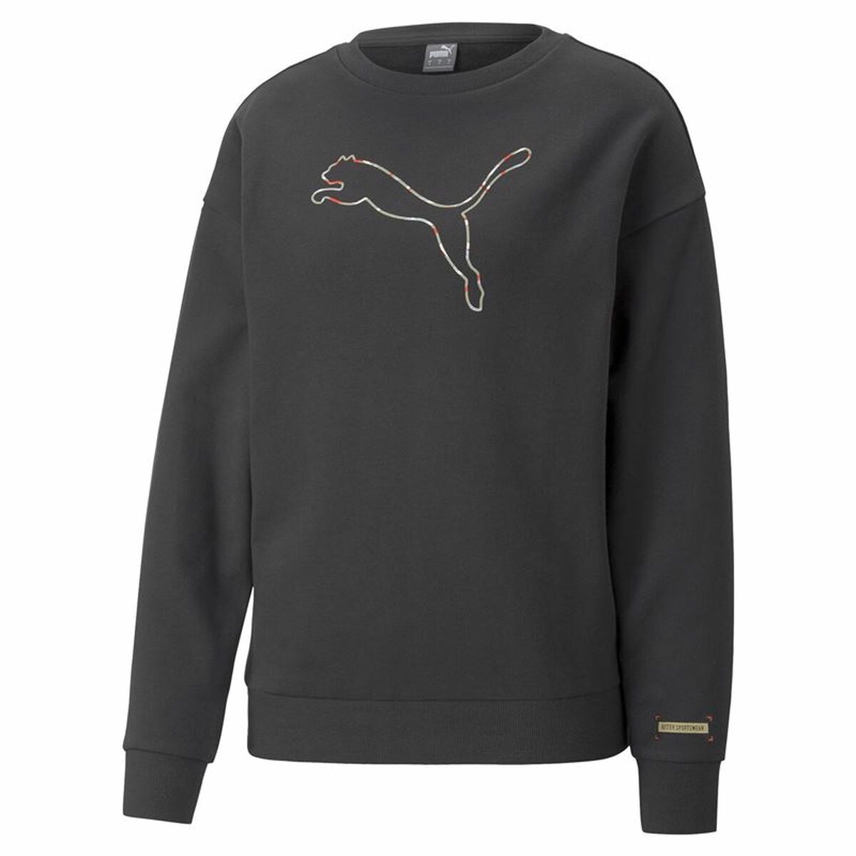 Damessweater zonder Capuchon Puma Better Zwart