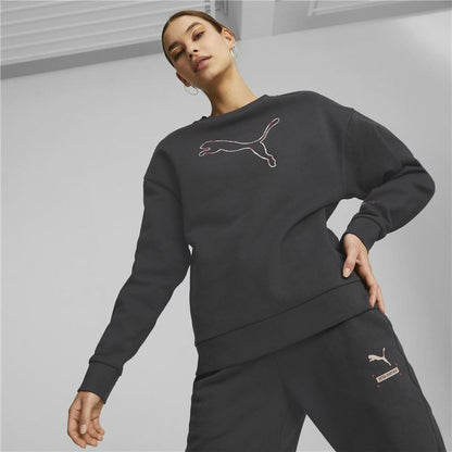 Damessweater zonder Capuchon Puma Better Zwart