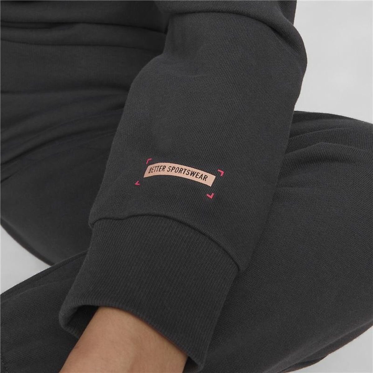 Damessweater zonder Capuchon Puma Better Zwart