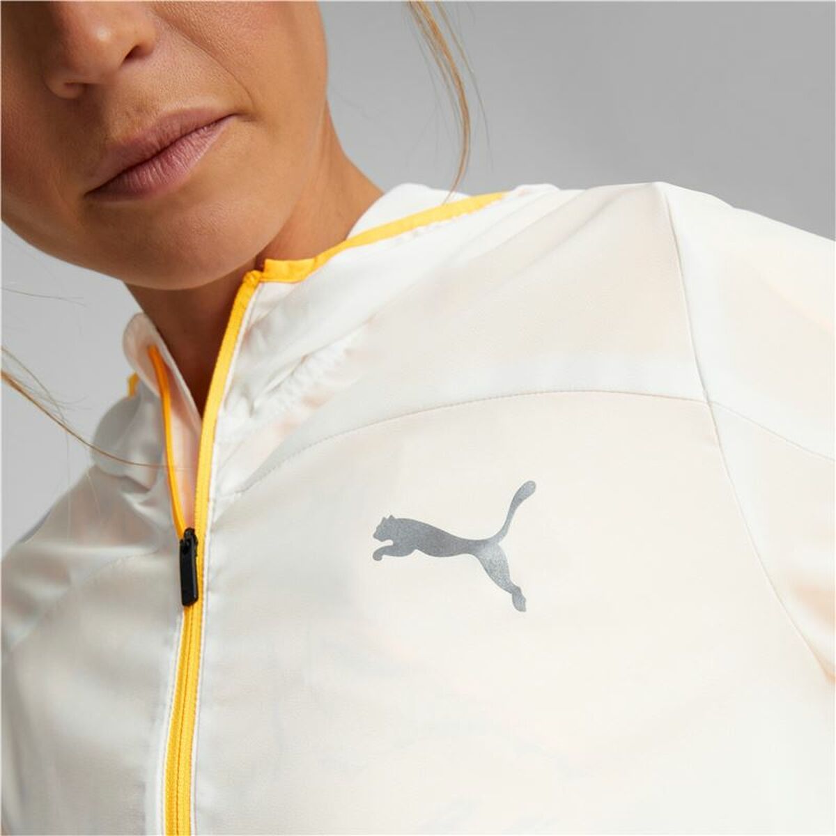 Sportjack voor dames Puma Wit