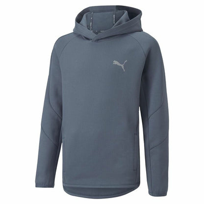 Uniseks Hoodie Puma Evostripe Youth Blauw