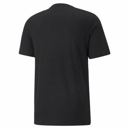 Heren-T-Shirt met Korte Mouwen Puma Essentials Elevated Zwart