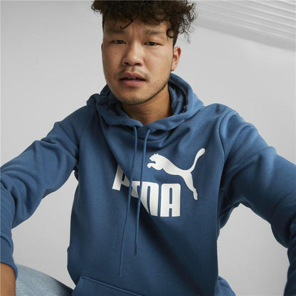 Herenhoodie Puma Big Logo Blauw