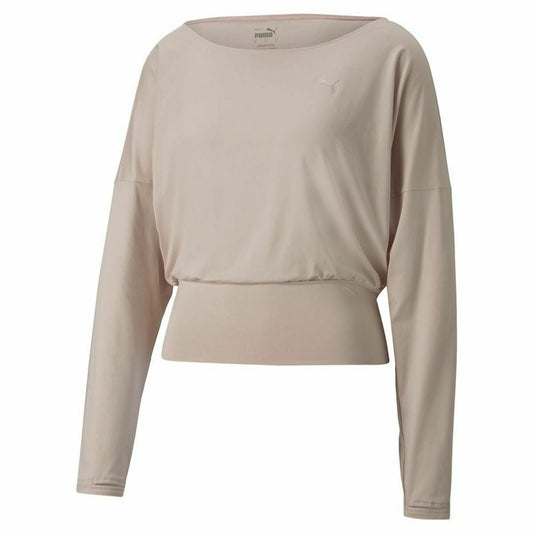 Damessweater zonder Capuchon Puma Studio Yogini Lite Zalm