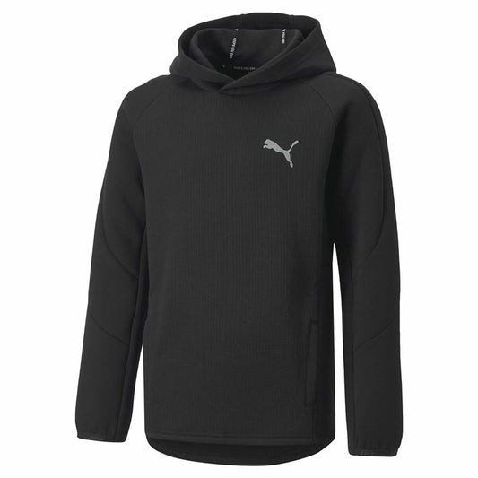 Uniseks Hoodie Puma Evostripe Youth Zwart