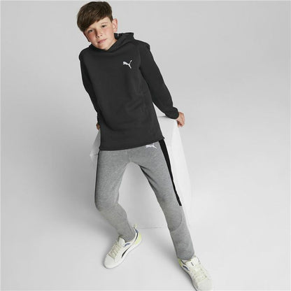 Uniseks Hoodie Puma Evostripe Youth Zwart