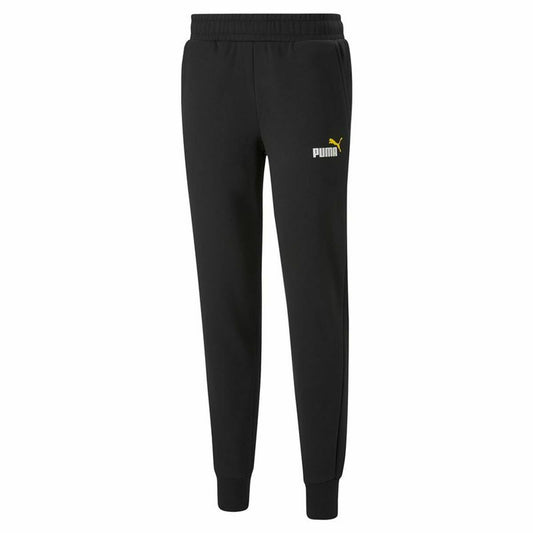Lange sportbroek Puma ESS+ 2 Col Logo Zwart Mannen