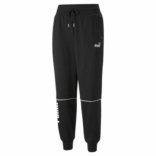 Volwassenen Trainingbroek Puma Colorblock  Zwart Vrouw