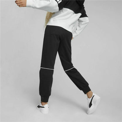 Volwassenen Trainingbroek Puma Colorblock  Zwart Vrouw