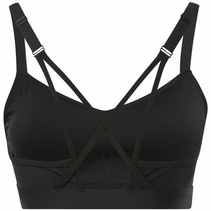 Sportbeha Reebok Lux Strappy Zwart
