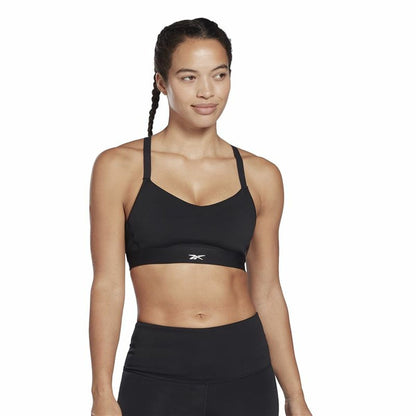Sportbeha Reebok Lux Strappy Zwart