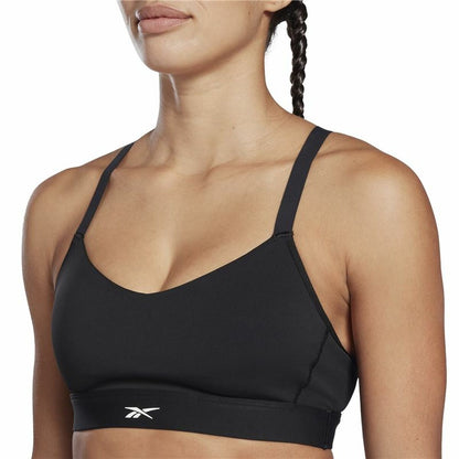 Sportbeha Reebok Lux Strappy Zwart