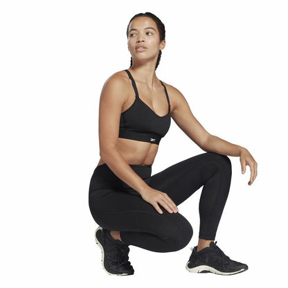 Sportbeha Reebok Lux Strappy Zwart