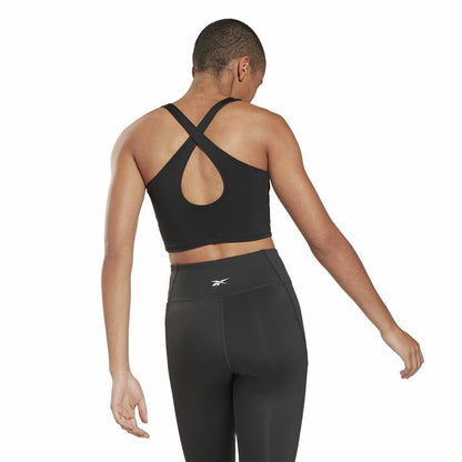 Sportbeha Reebok Yoga Floral Zwart