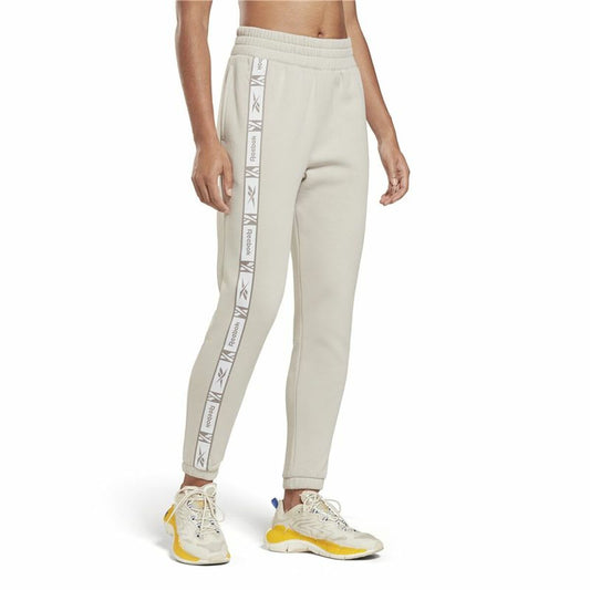 Volwassenen Trainingbroek Reebok Tape Pack Wit Vrouw