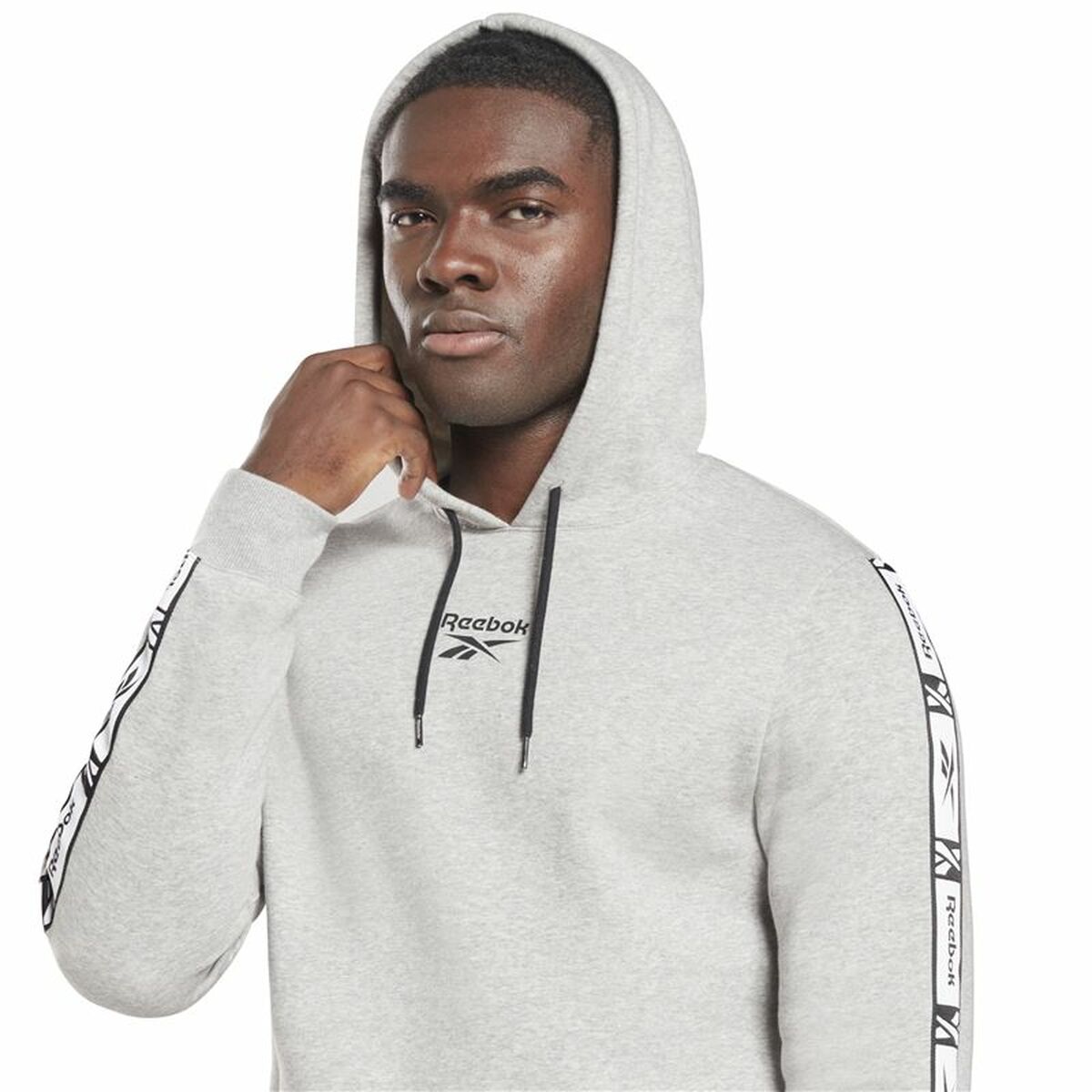 Herenhoodie Reebok RI Tape OTH Grijs