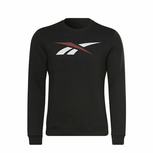 Herensweater zonder Capuchon Reebok Essentials Vector Zwart