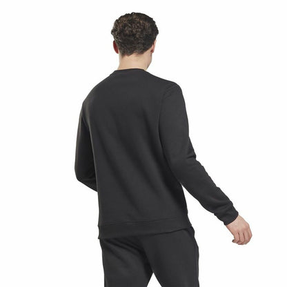 Herensweater zonder Capuchon Reebok Essentials Vector Zwart
